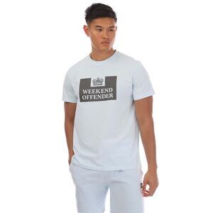 Weekend Offender Mens McMoney T-Shirt / Sky Blue